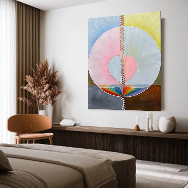 Wall Art Abstract Geometric Painting