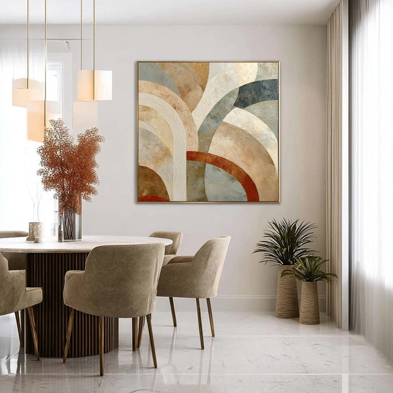 Wall Art Abstract Geometric Painting