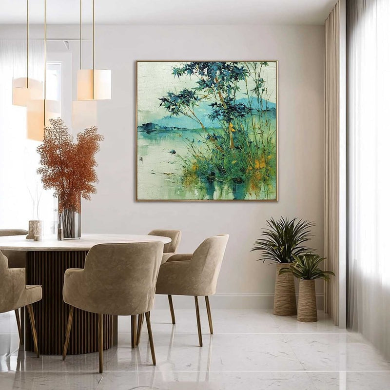 Wall Art Landscape Tree Painting