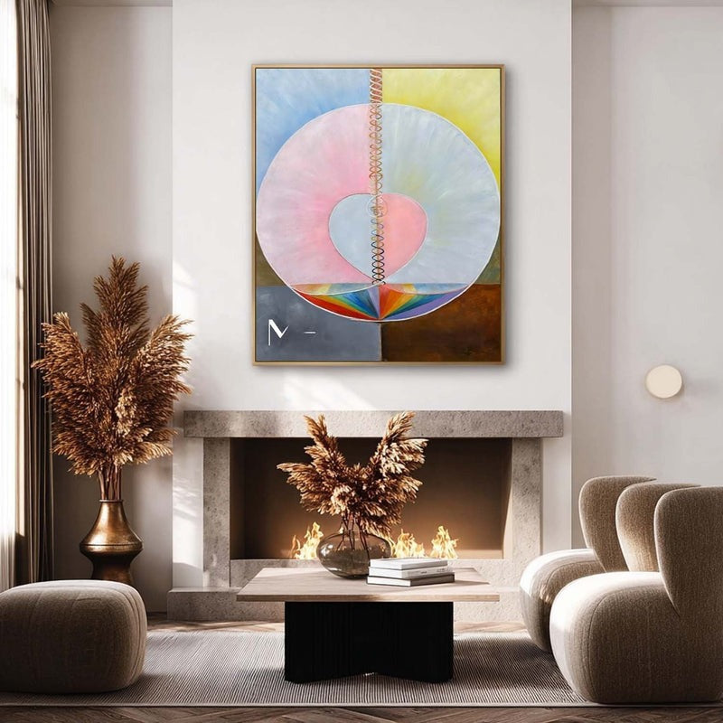 Wall Art Abstract Geometric Painting