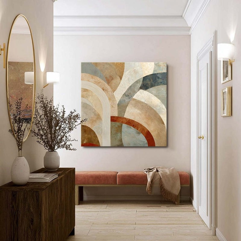 Wall Art Abstract Geometric Painting