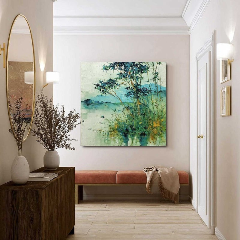 Wall Art Landscape Tree Painting