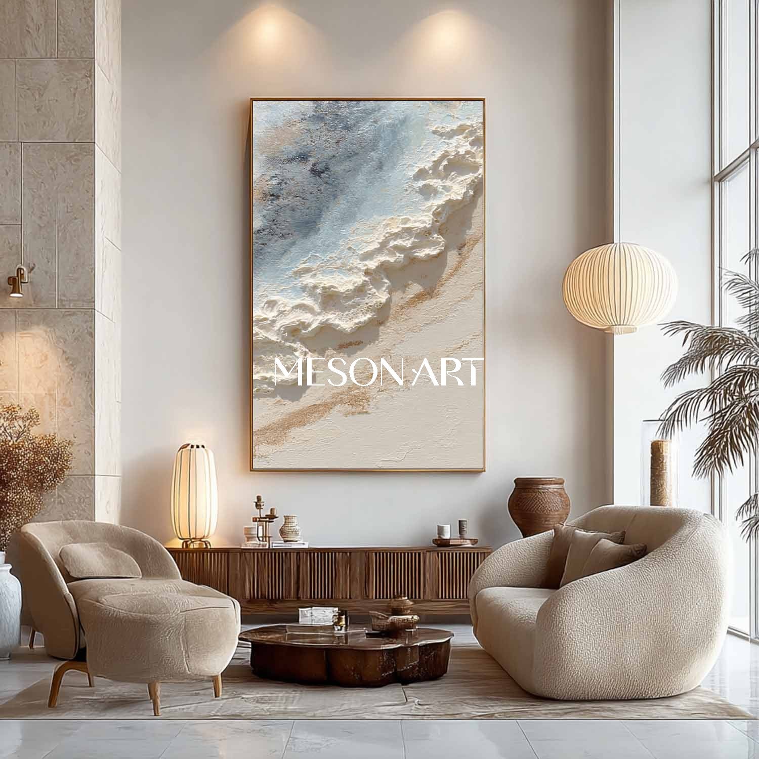 Plaster Art Texture Painting #SG459