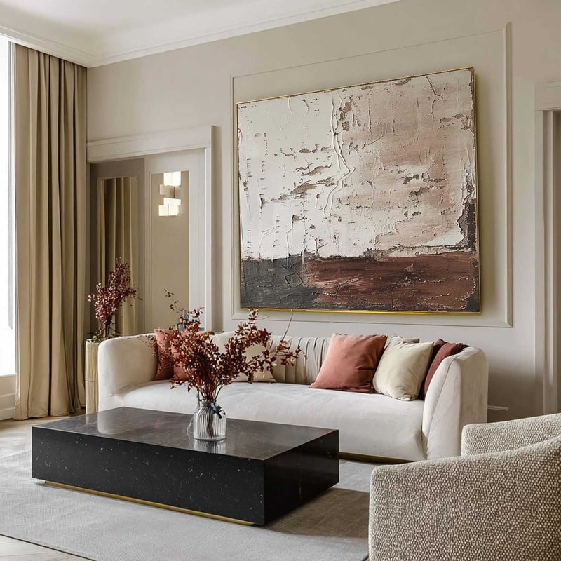 Wall Art Abstract Texture Painting