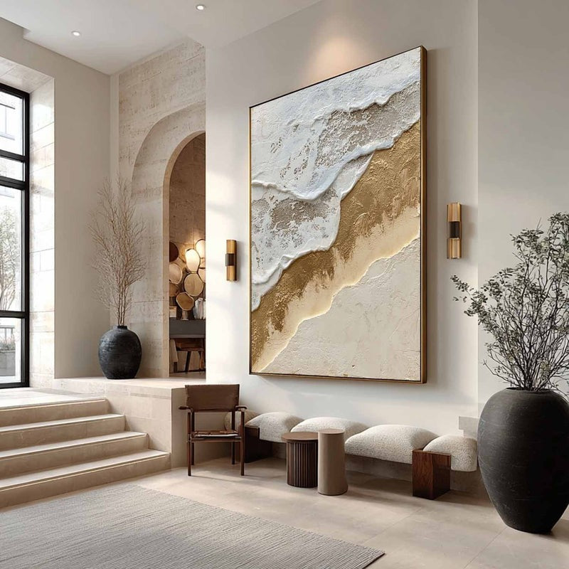 Plaster Art Texture Painting