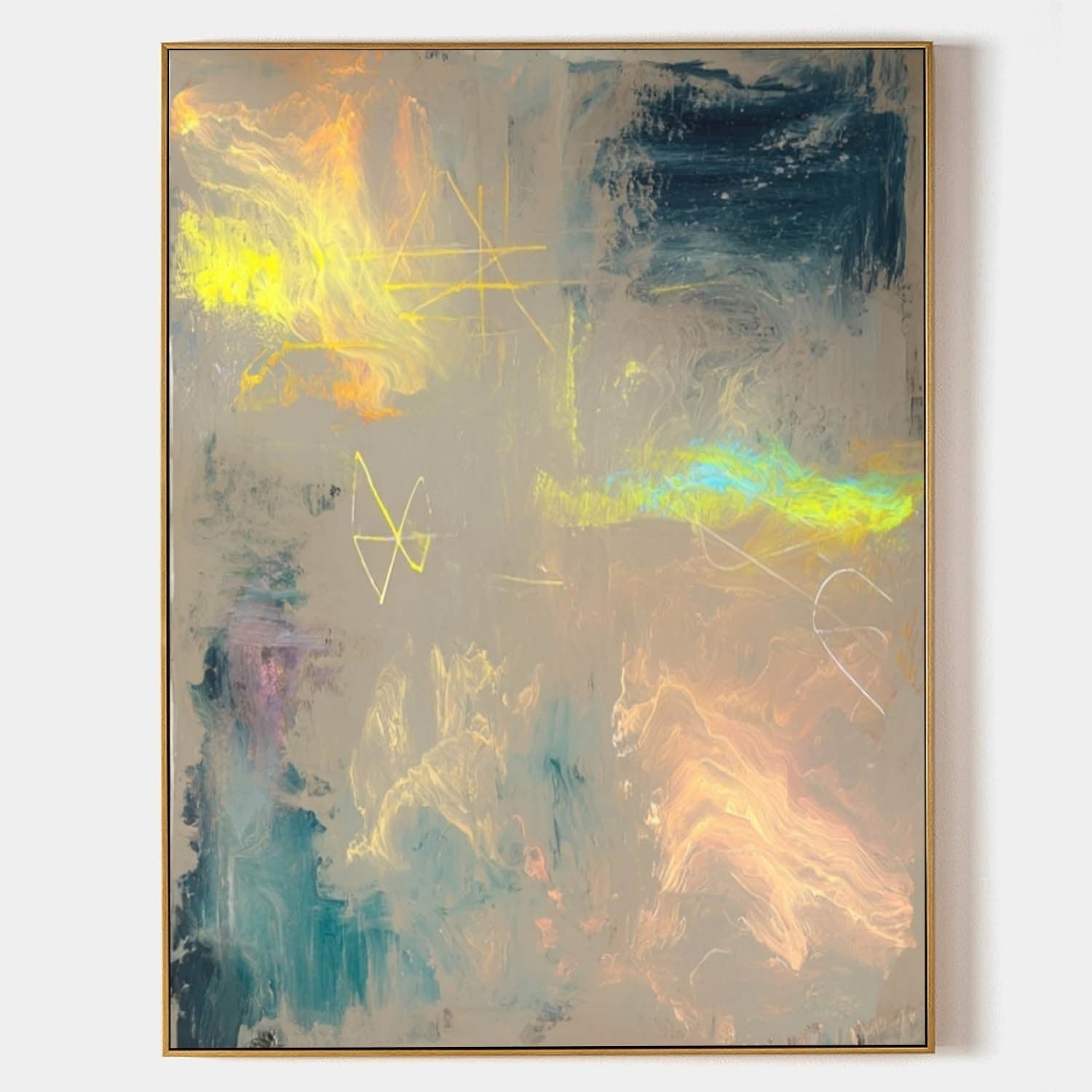 Wall Art Ethereal Iridescent Colorful