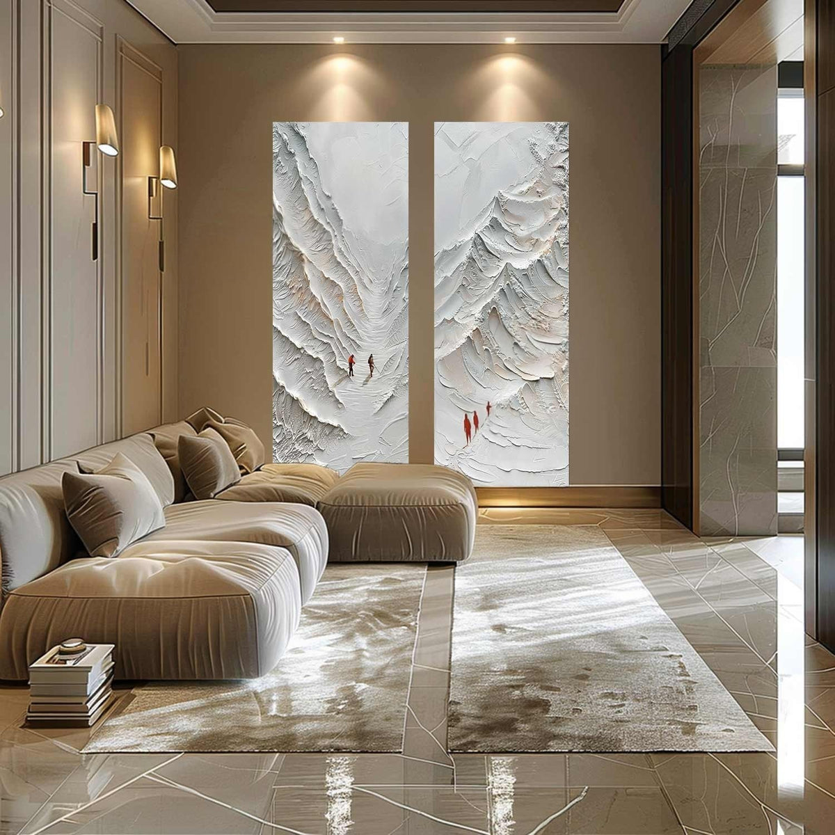 Wall Art Dramatic Textured Dimensional
