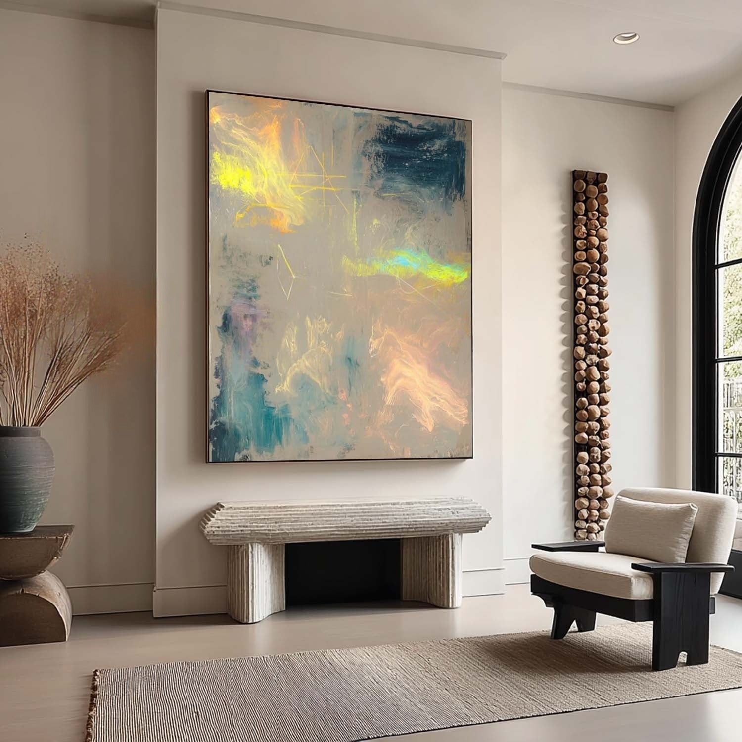 Wall Art Ethereal Iridescent Colorful