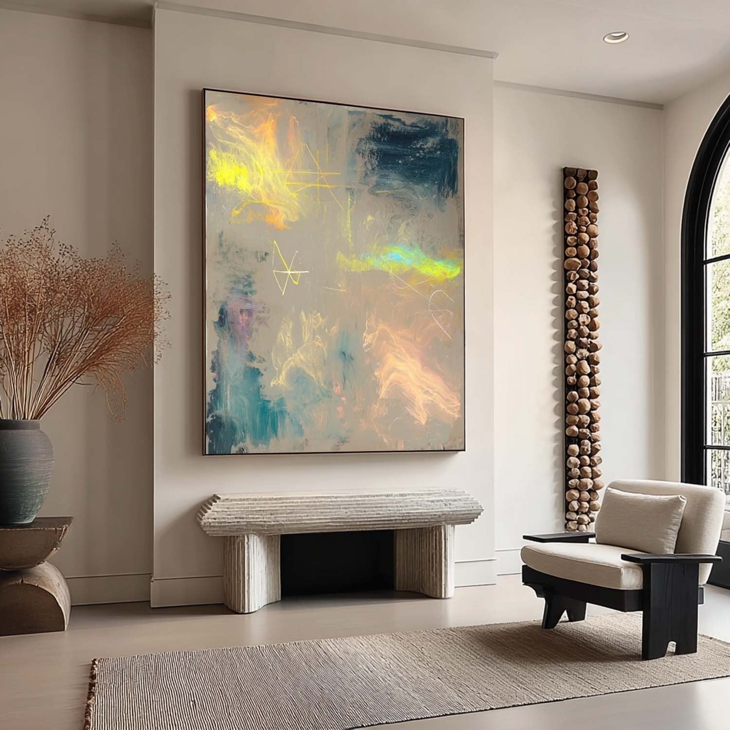 Wall Art Ethereal Iridescent Colorful