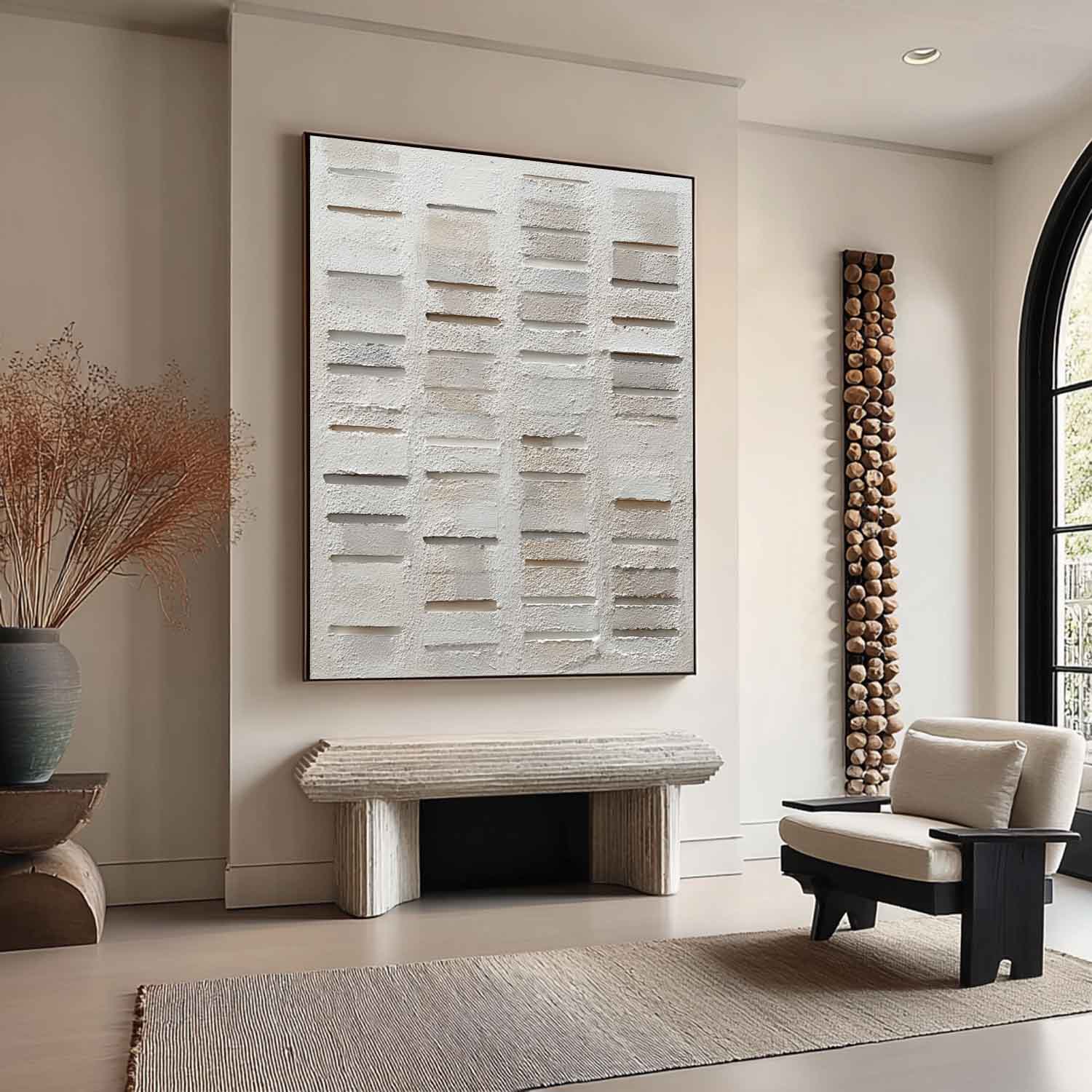 Plaster Art Texture Painting SG404 - Neutralighting