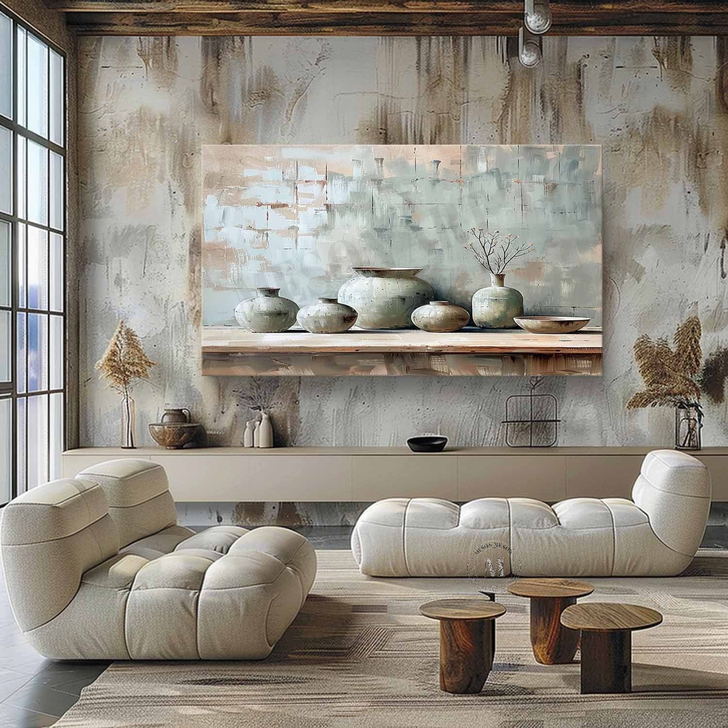 Wabi-Sabi Wall Art TX402 - Neutralighting