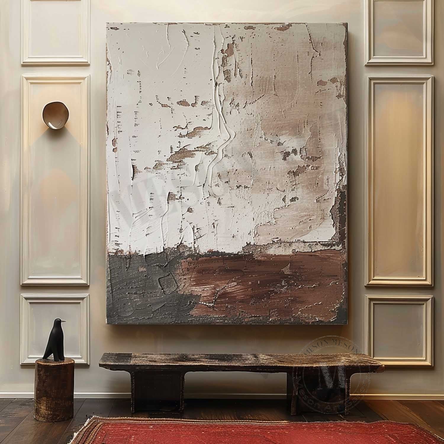 Wall Art Wabi-Sabi Neutral Abstract Modern