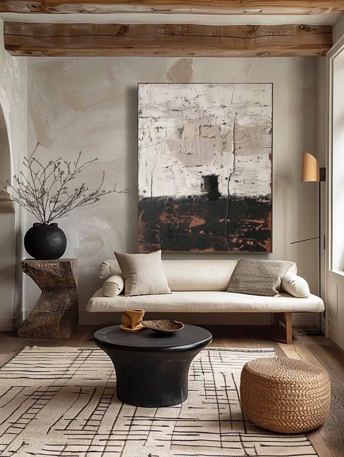 Wall Art Minimalist Neutral Abstract