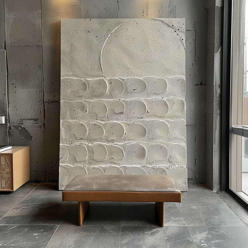 Wall Art Stone Relief Surface Abstract