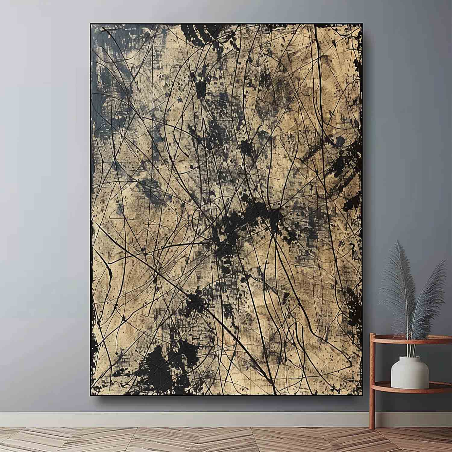 Abstract Expressionist Art AEA034 - Neutralighting