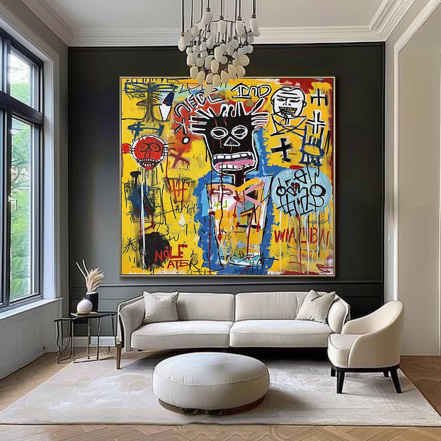 Fuffy Abstract Graffiti Art