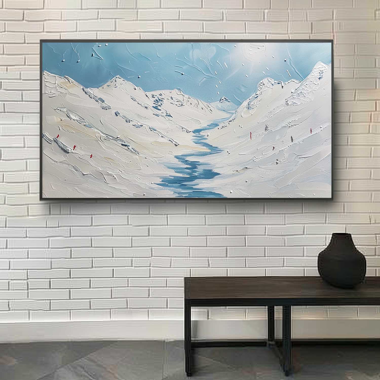 Plaster Art Texture Painting SG298 - Neutralighting