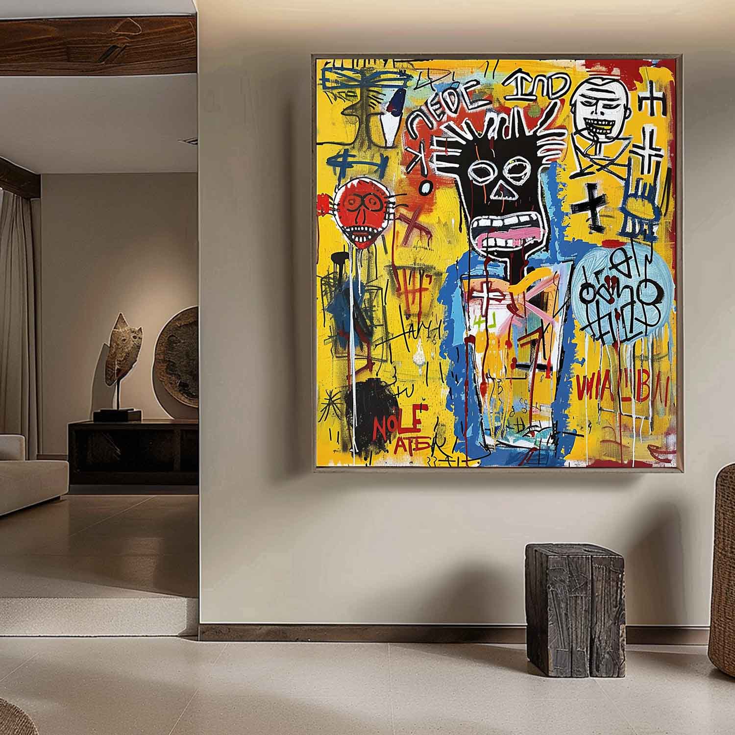 Fuffy Abstract Graffiti Art - Letslighting