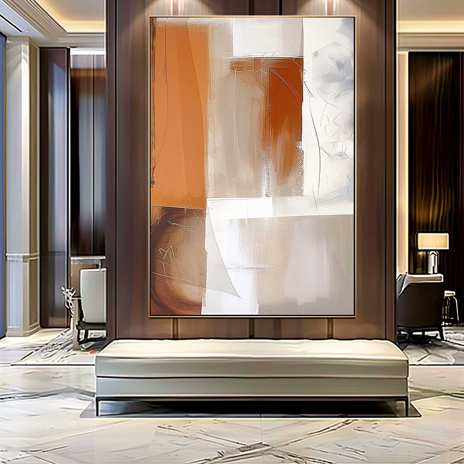 Contemporary Minimalist Art MA112 - Neutralighting