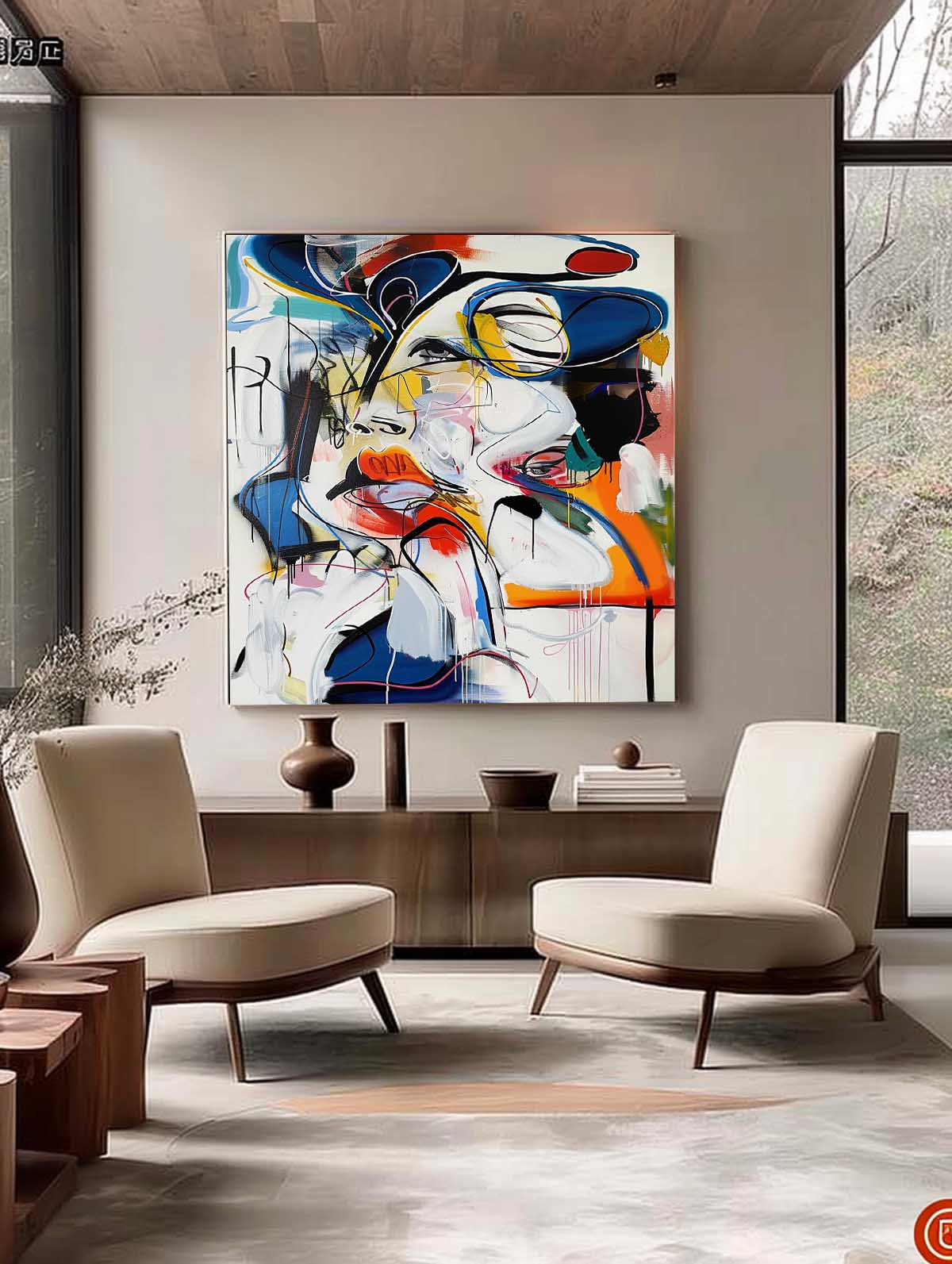 Abstract Graffiti Art GA022 - Neutralighting