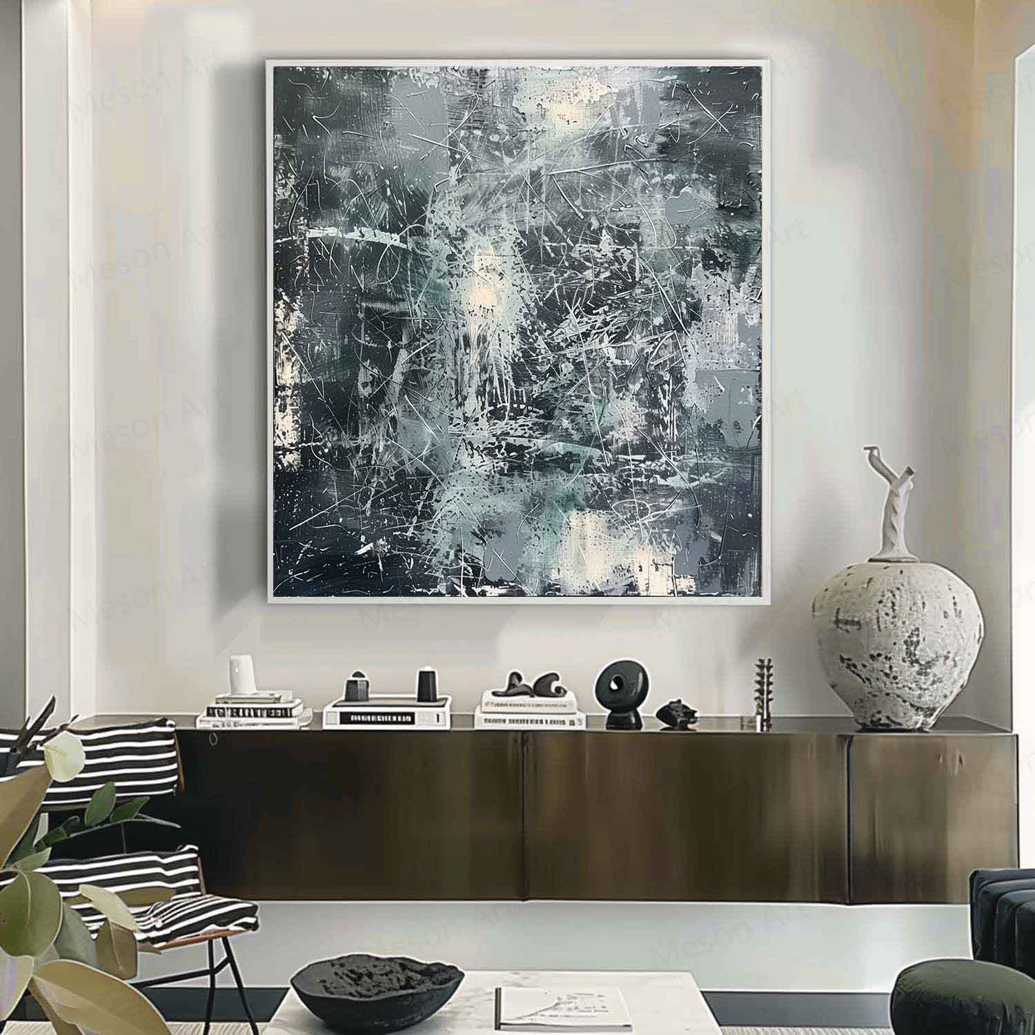 Abstract Expressionist Art AEA018 - Neutralighting