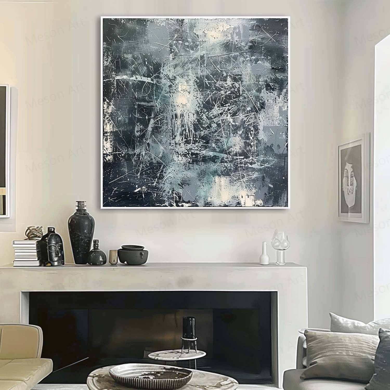 Abstract Expressionist Art AEA018 - Neutralighting