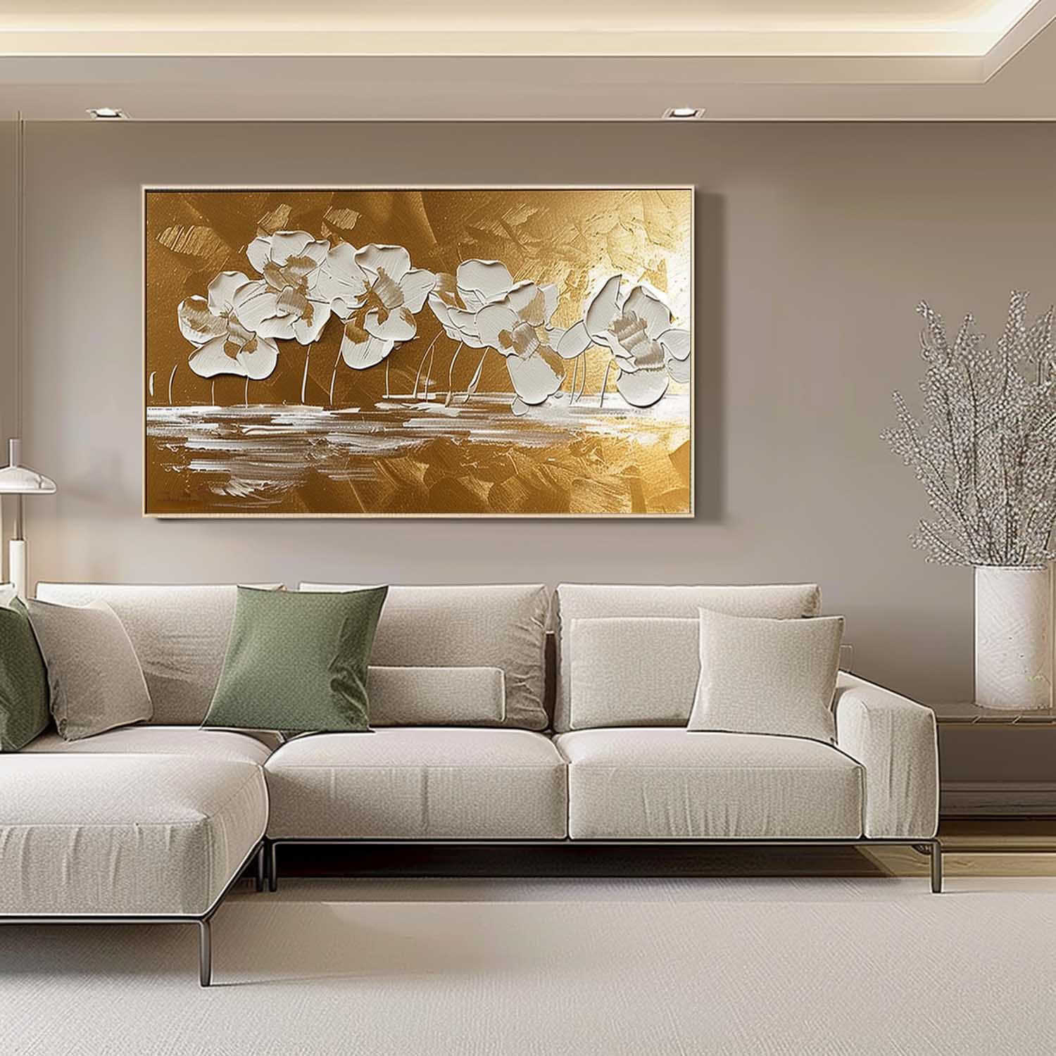 Plaster Art Texture Painting SG279 - Neutralighting