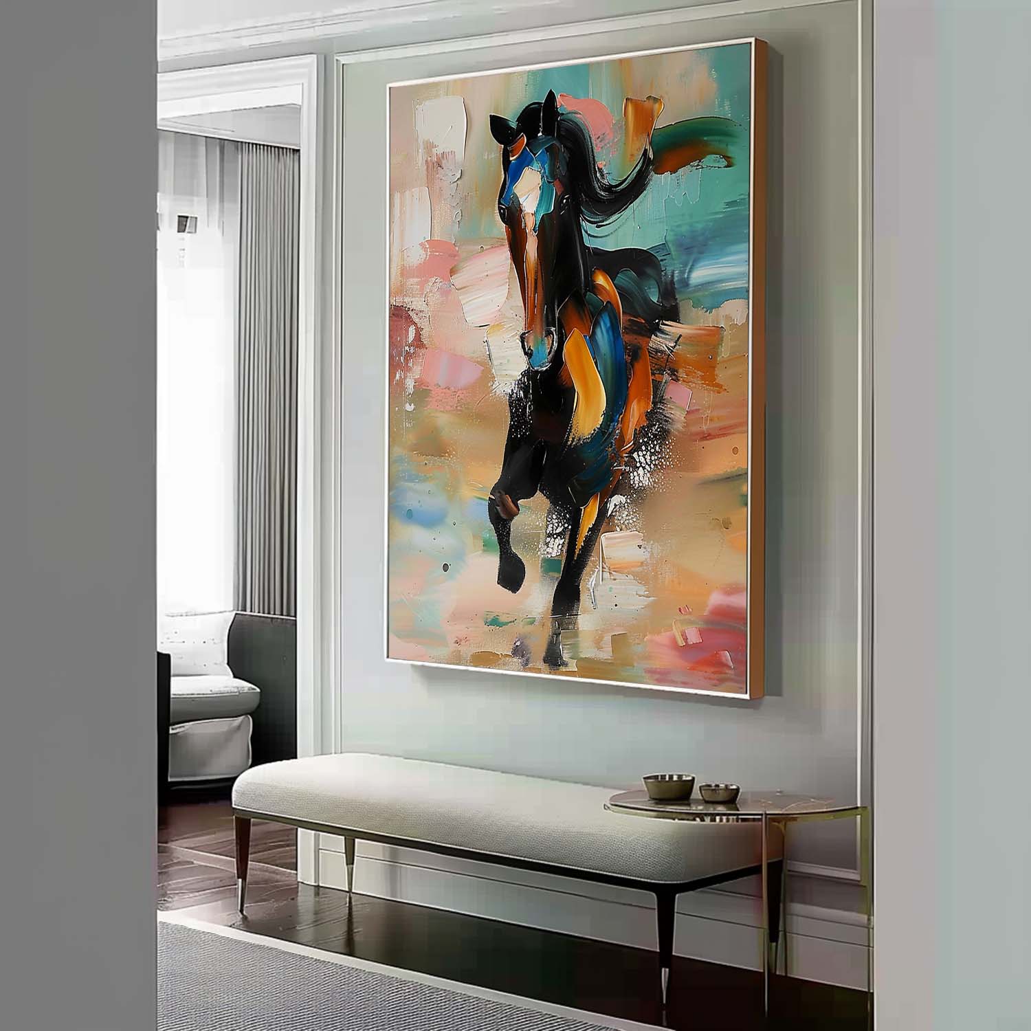 Contemporary Horse Art HA002 - Neutralighting