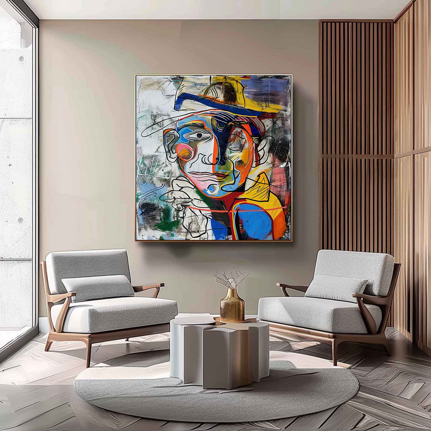 Crayon Abstract Graffiti Art - Letslighting