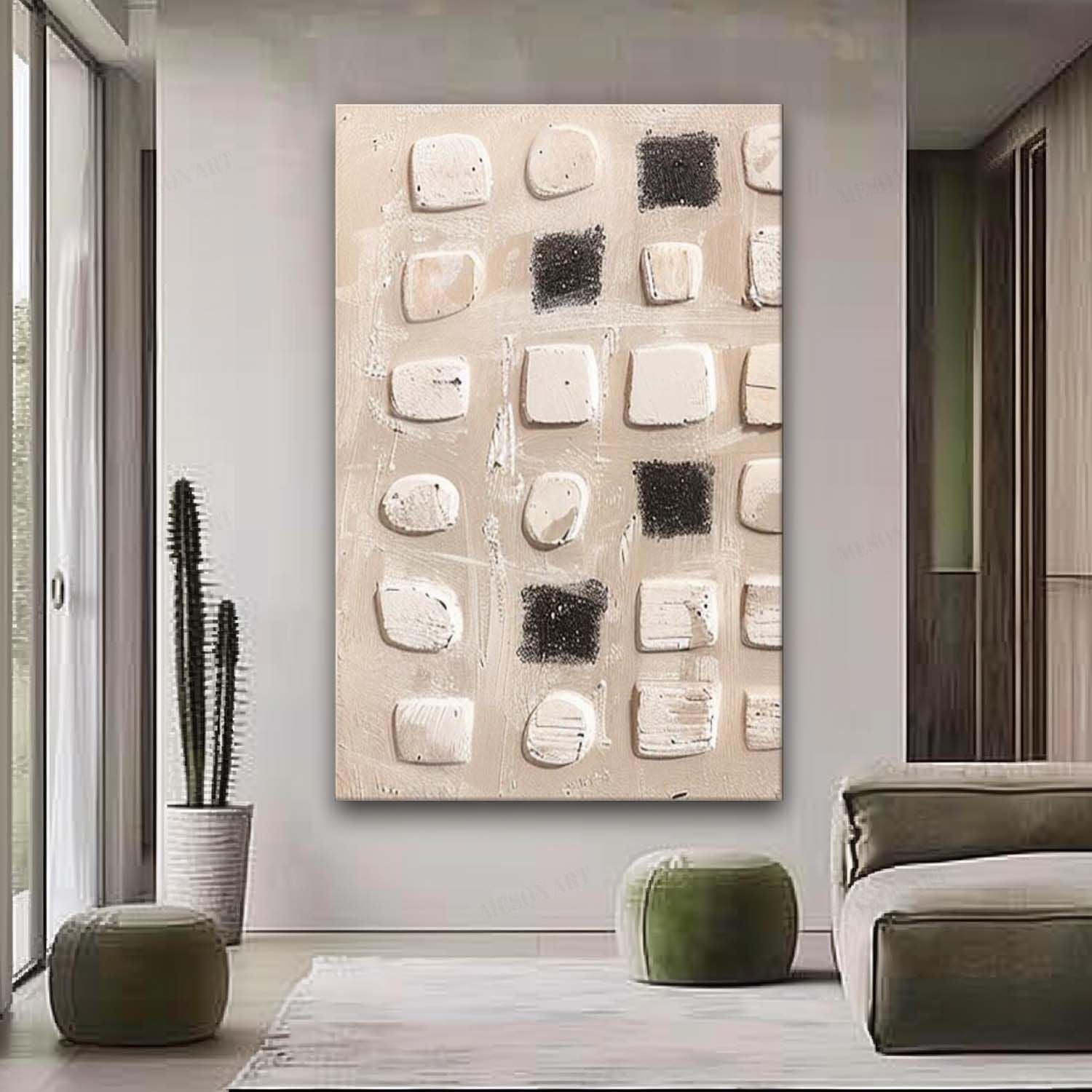 Wabi-Sabi Wall Art TX334 - Neutralighting