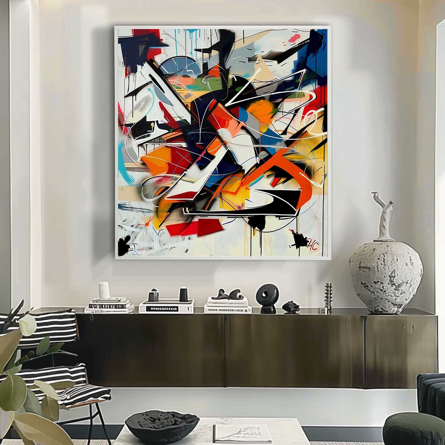 Abstract Graffiti Art GA026 - Neutralighting