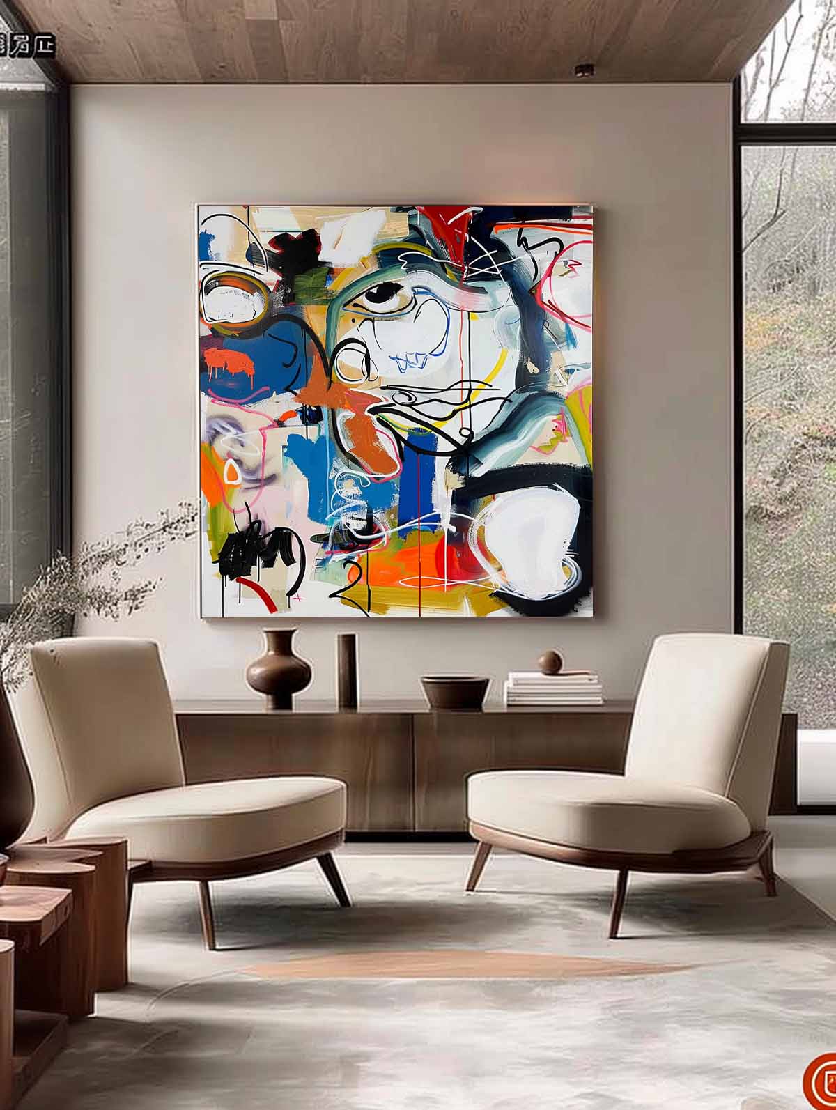 Abstract Graffiti Art GA025 - Neutralighting