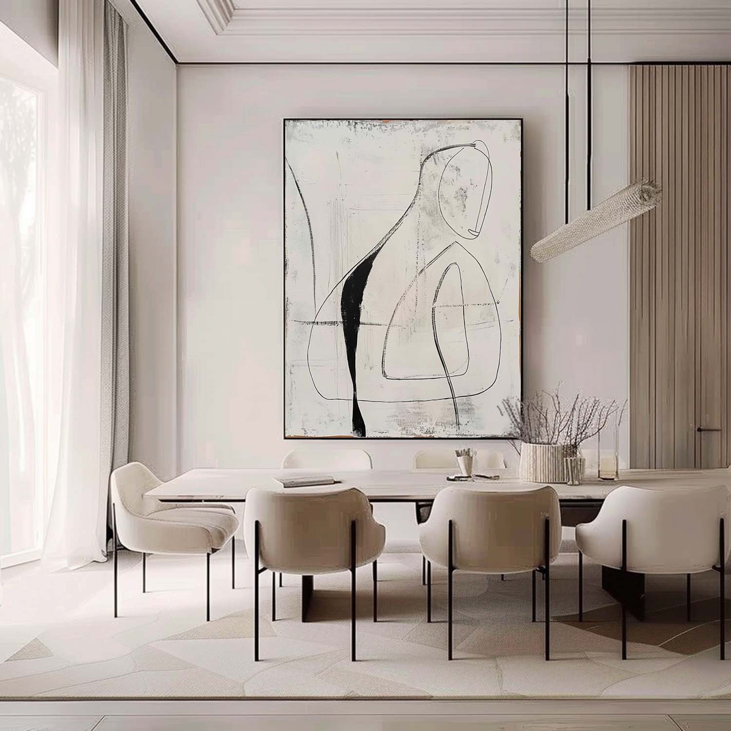 Contemporary Minimalist Art MA106 - Neutralighting