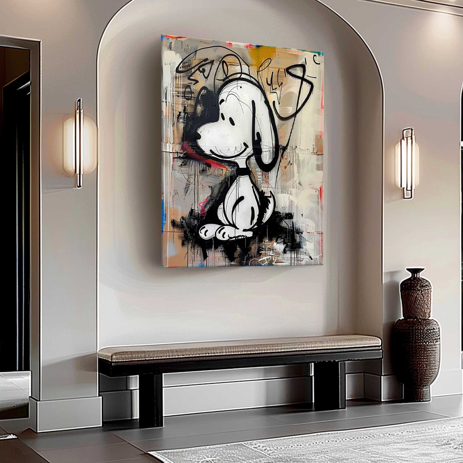 Wall Art Graffiti Energetic Pop Street Modern