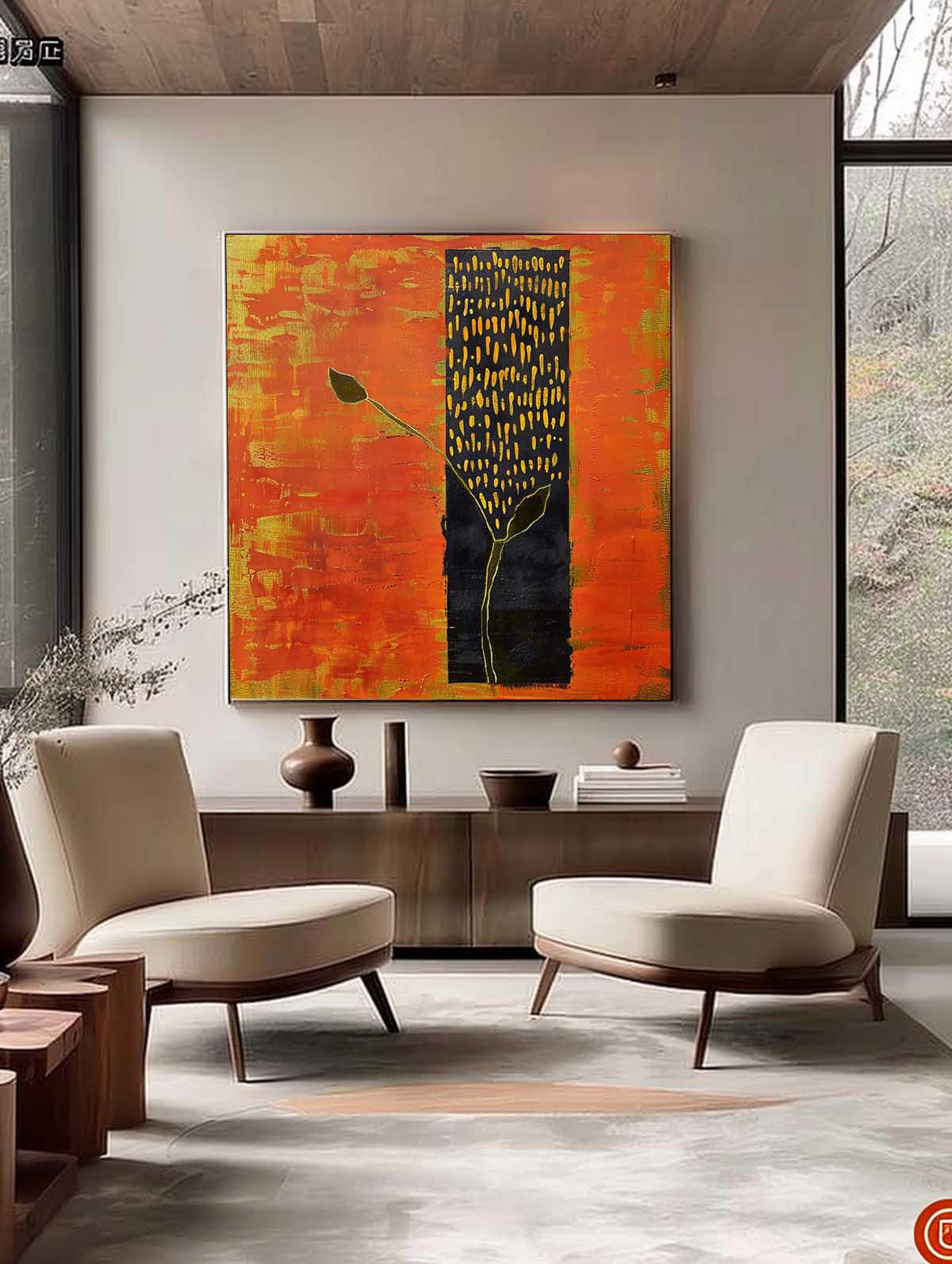 Wabi-Sabi Wall Art TX341 - Neutralighting