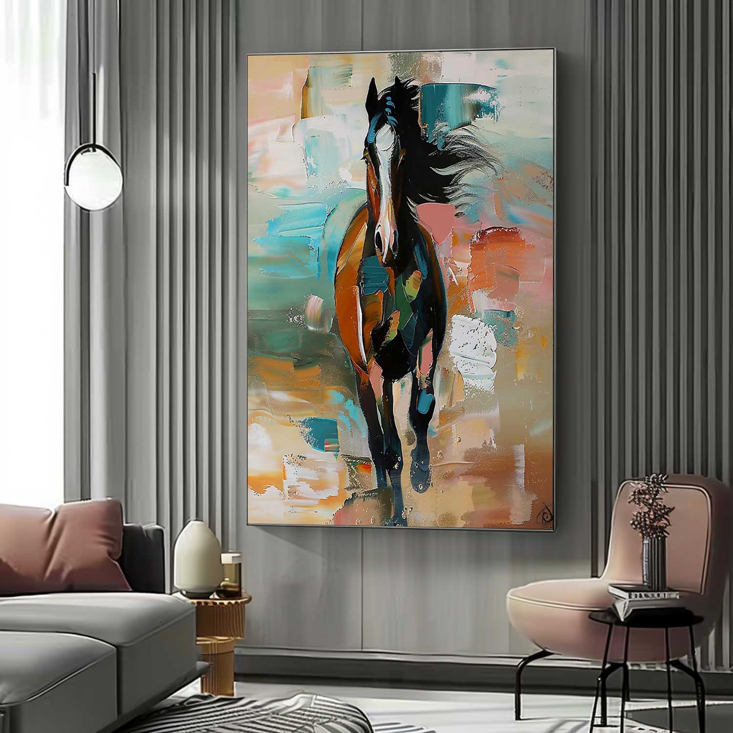 Contemporary Horse Art HA001 - Neutralighting