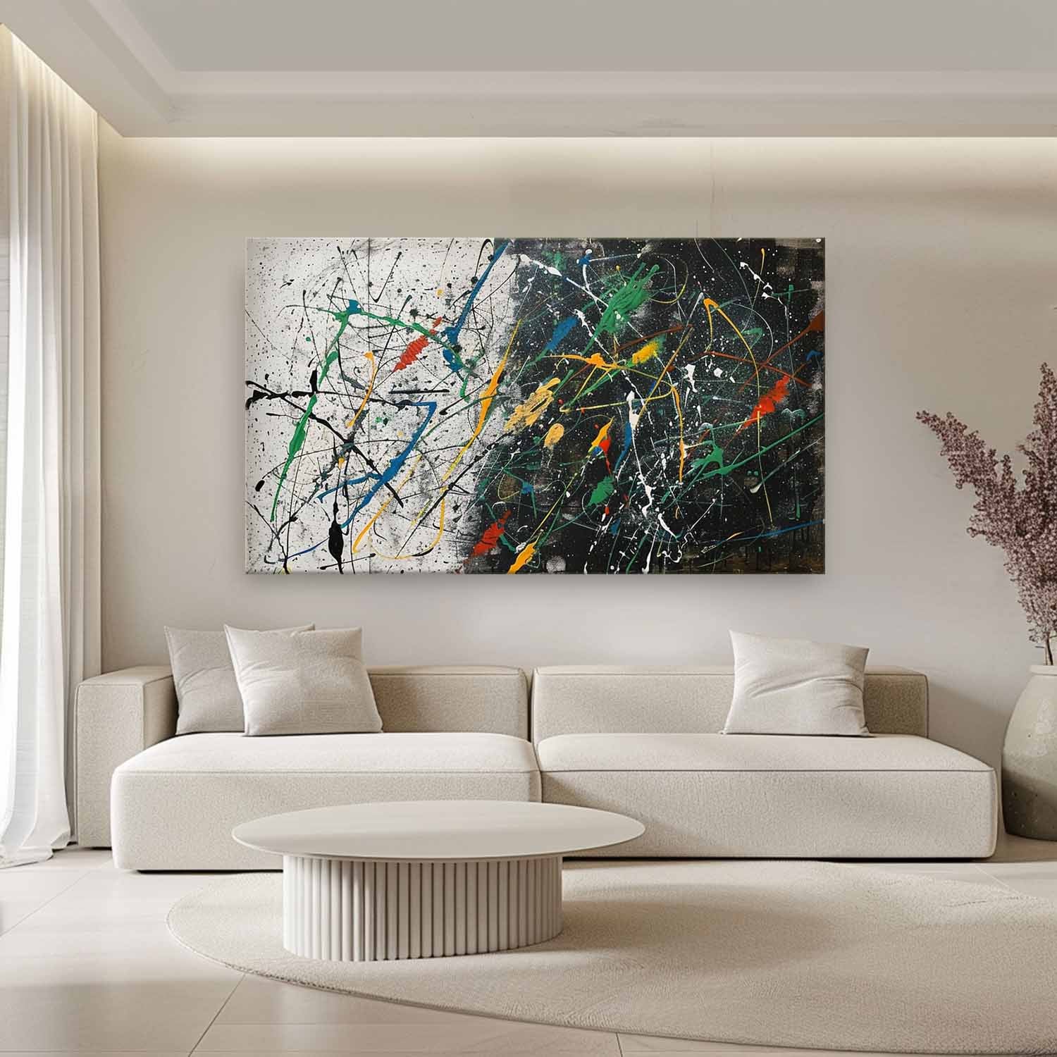 Abstract Expressionist Art AEA026 - Neutralighting
