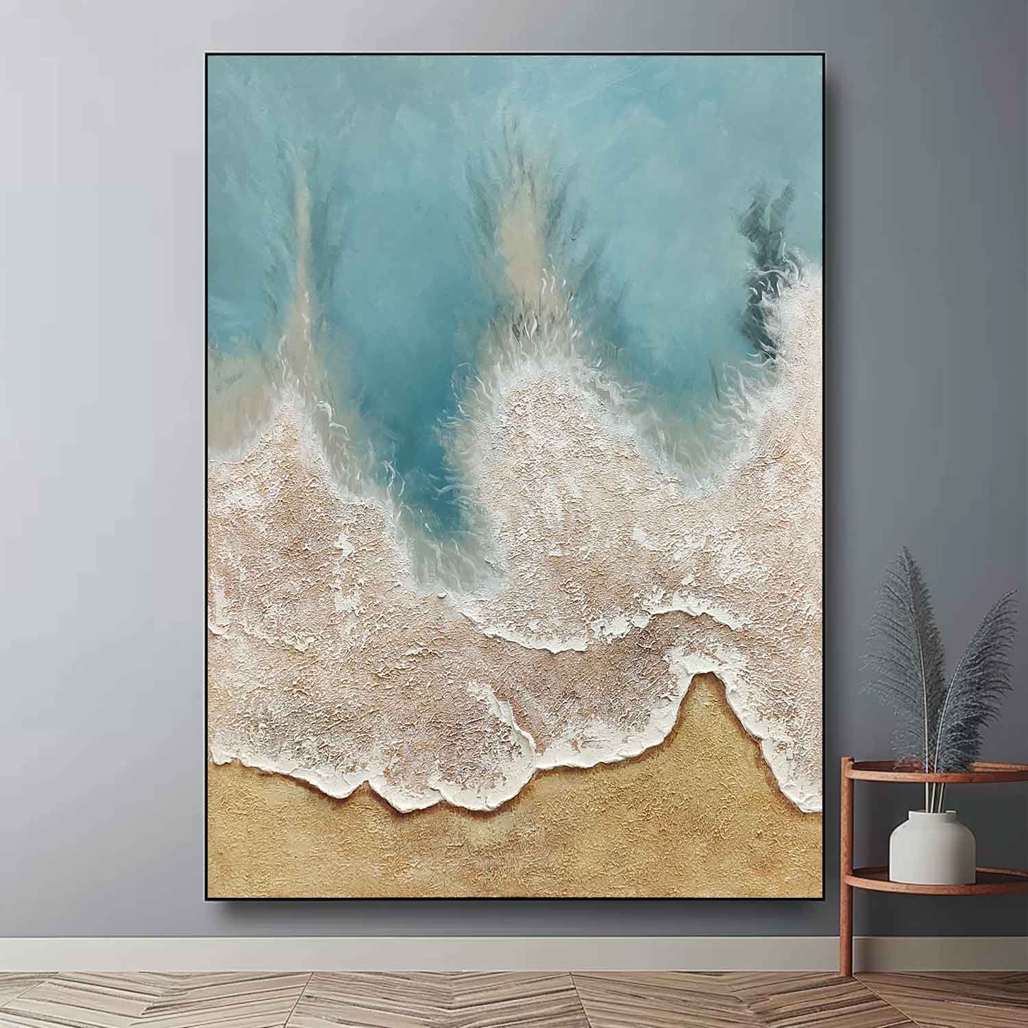 Plaster Art Texture Painting SG262 - Neutralighting