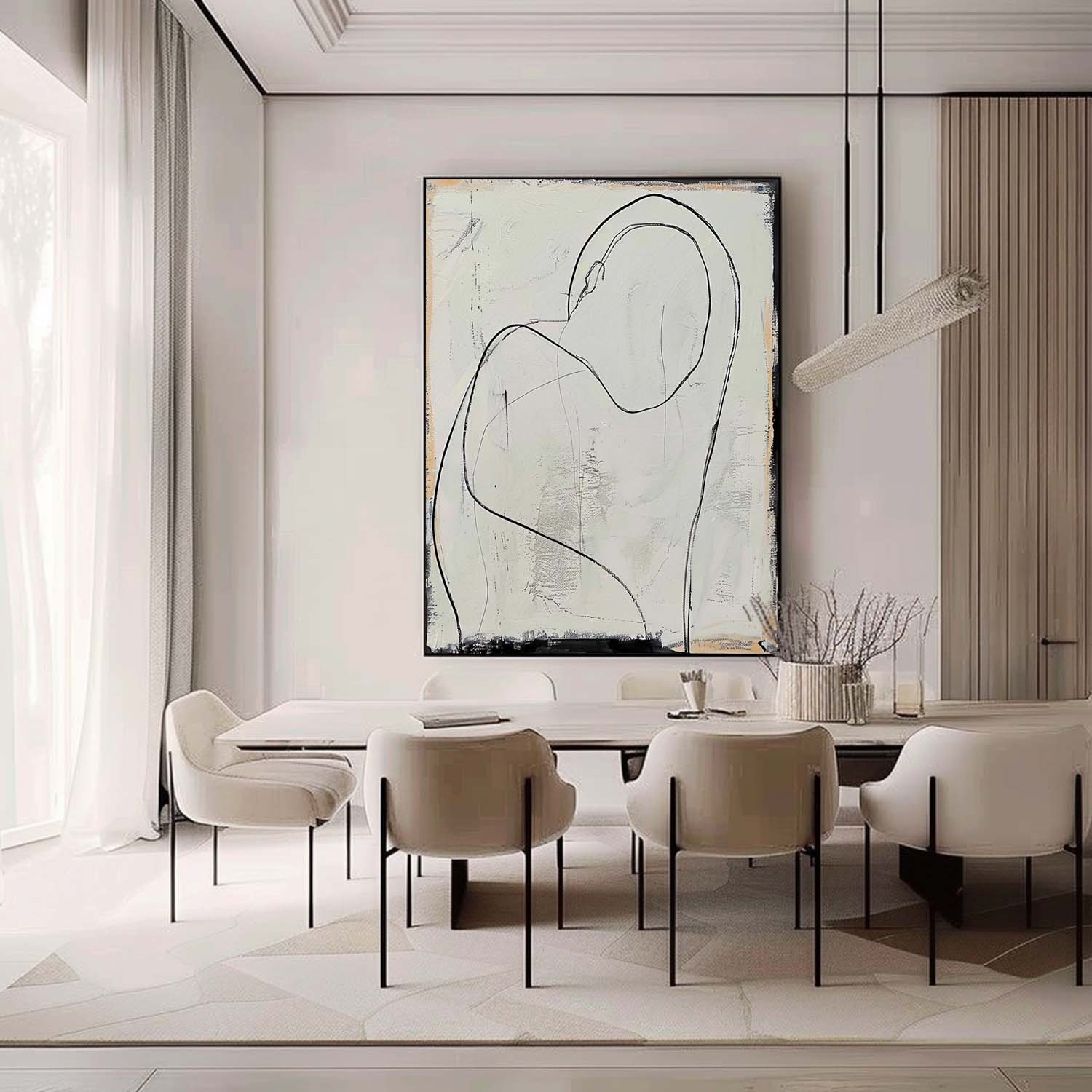 Contemporary Minimalist Art MA111 - Neutralighting