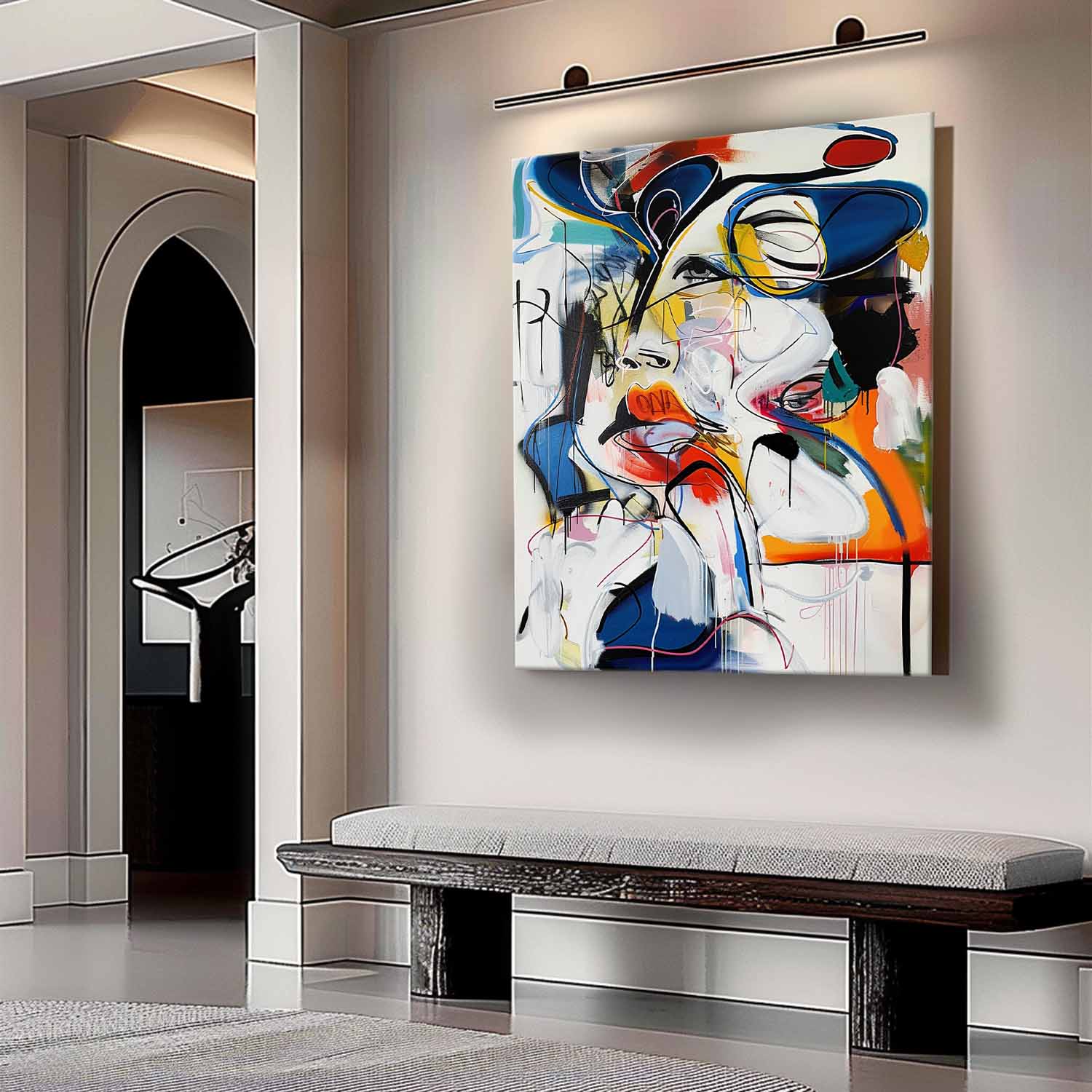 Abstract Graffiti Art GA022 - Neutralighting