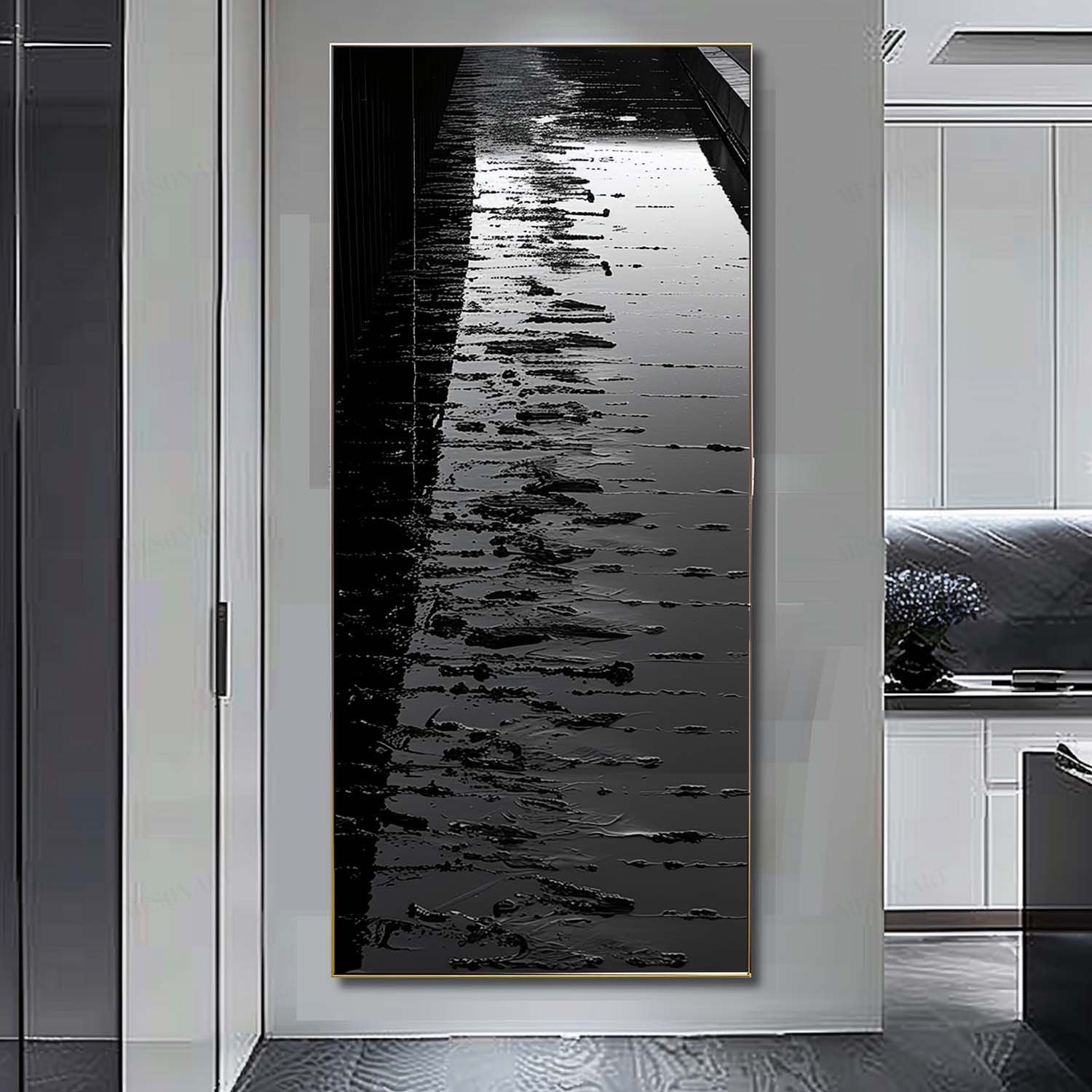 Plaster Art Texture Painting SG276 - Neutralighting