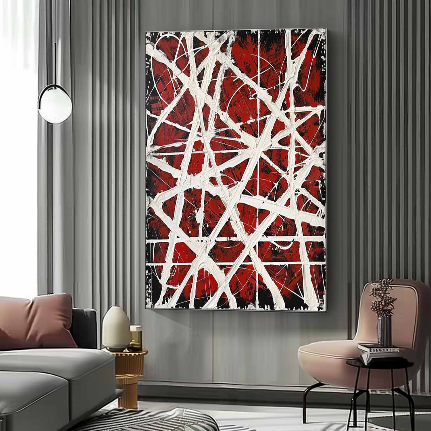 Abstract Expressionist Art AEA062 - Neutralighting