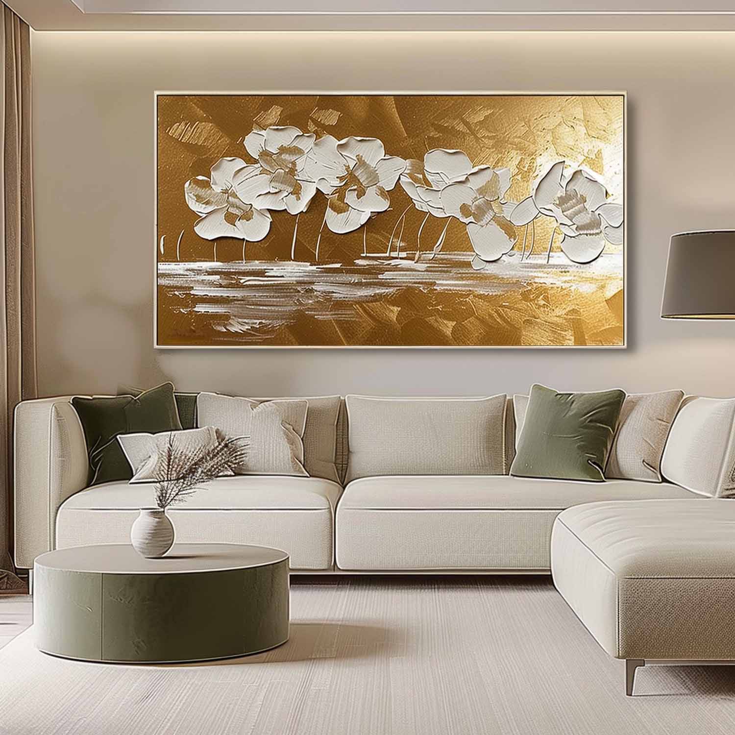 Plaster Art Texture Painting SG279 - Neutralighting