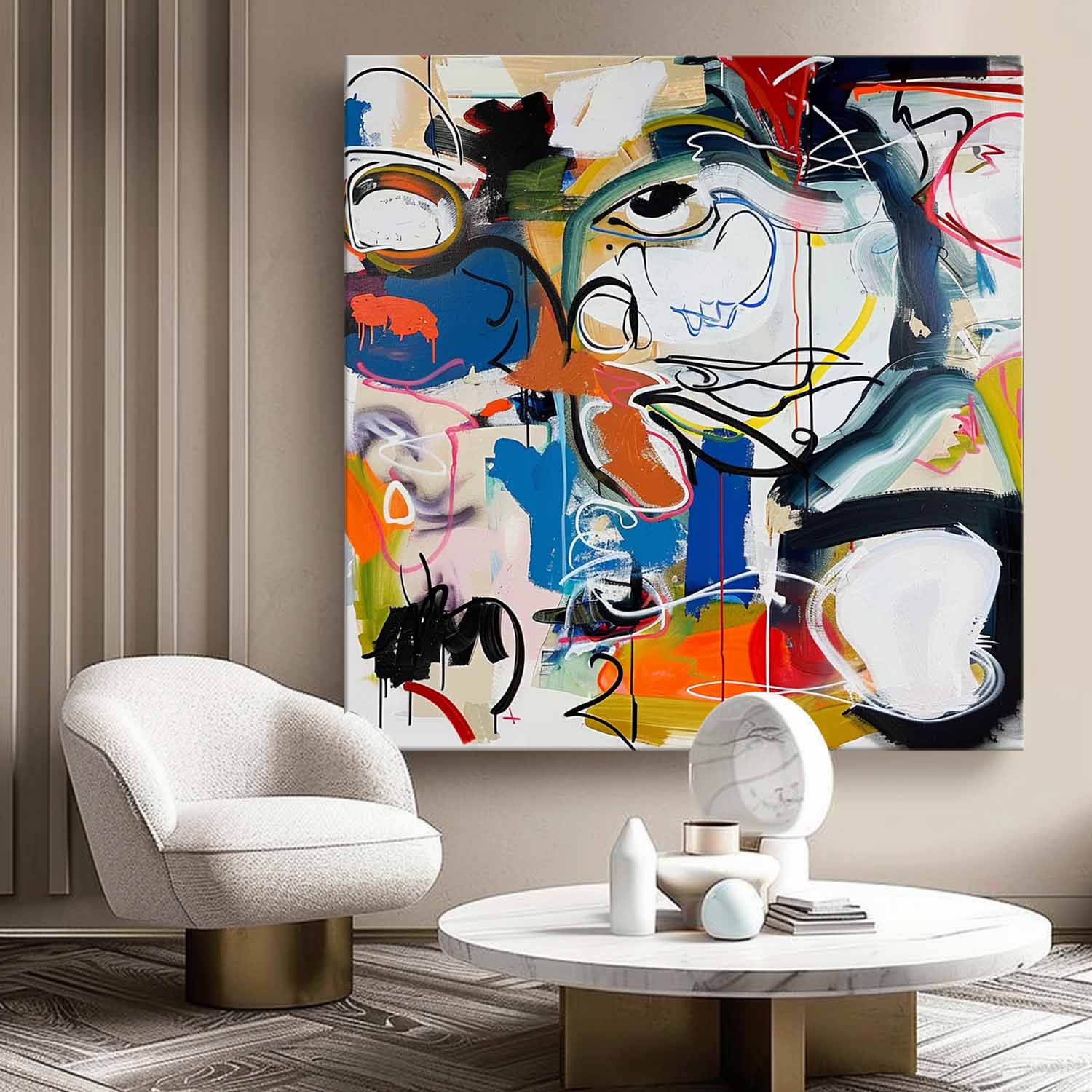 Abstract Graffiti Art GA025 - Neutralighting