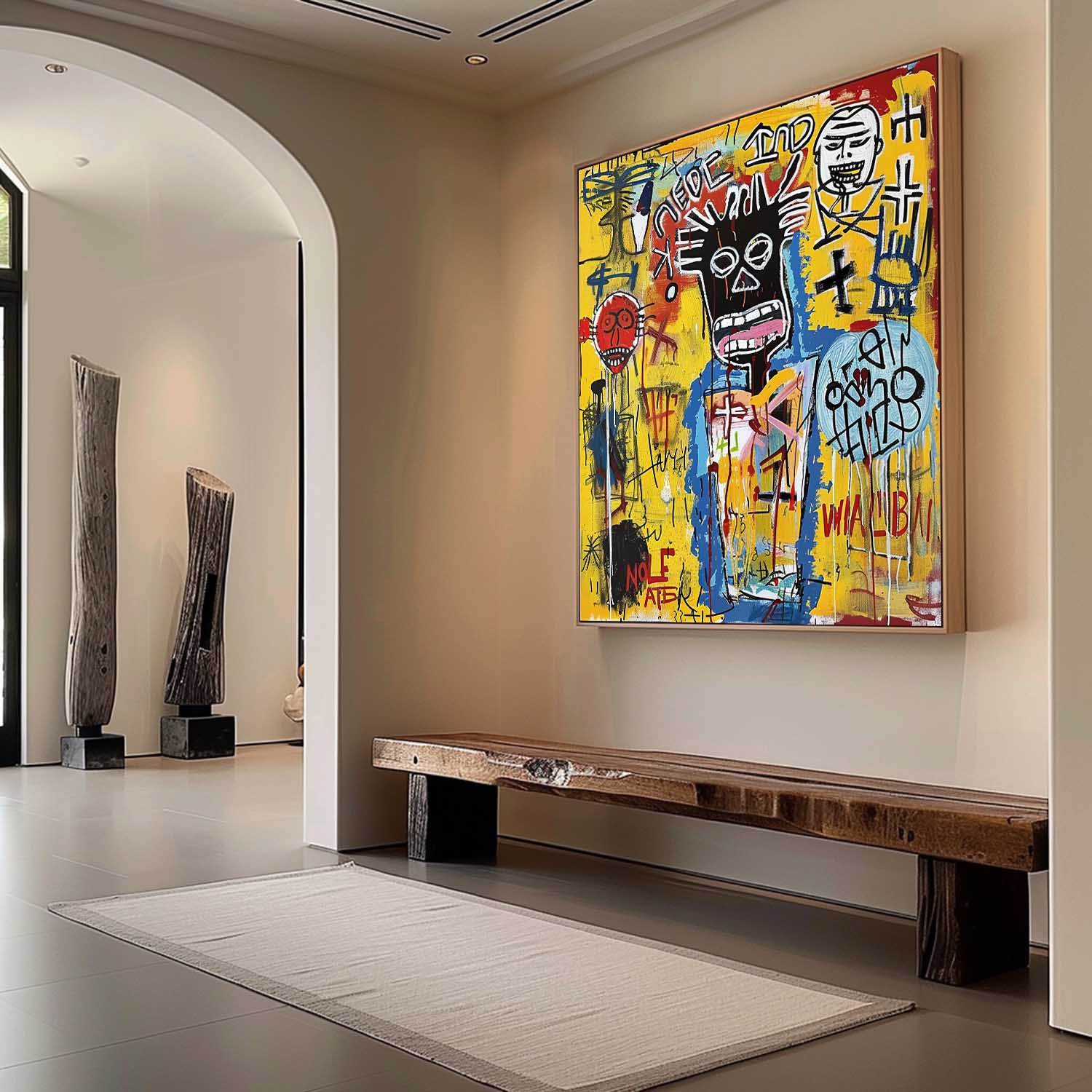 Fuffy Abstract Graffiti Art - Letslighting