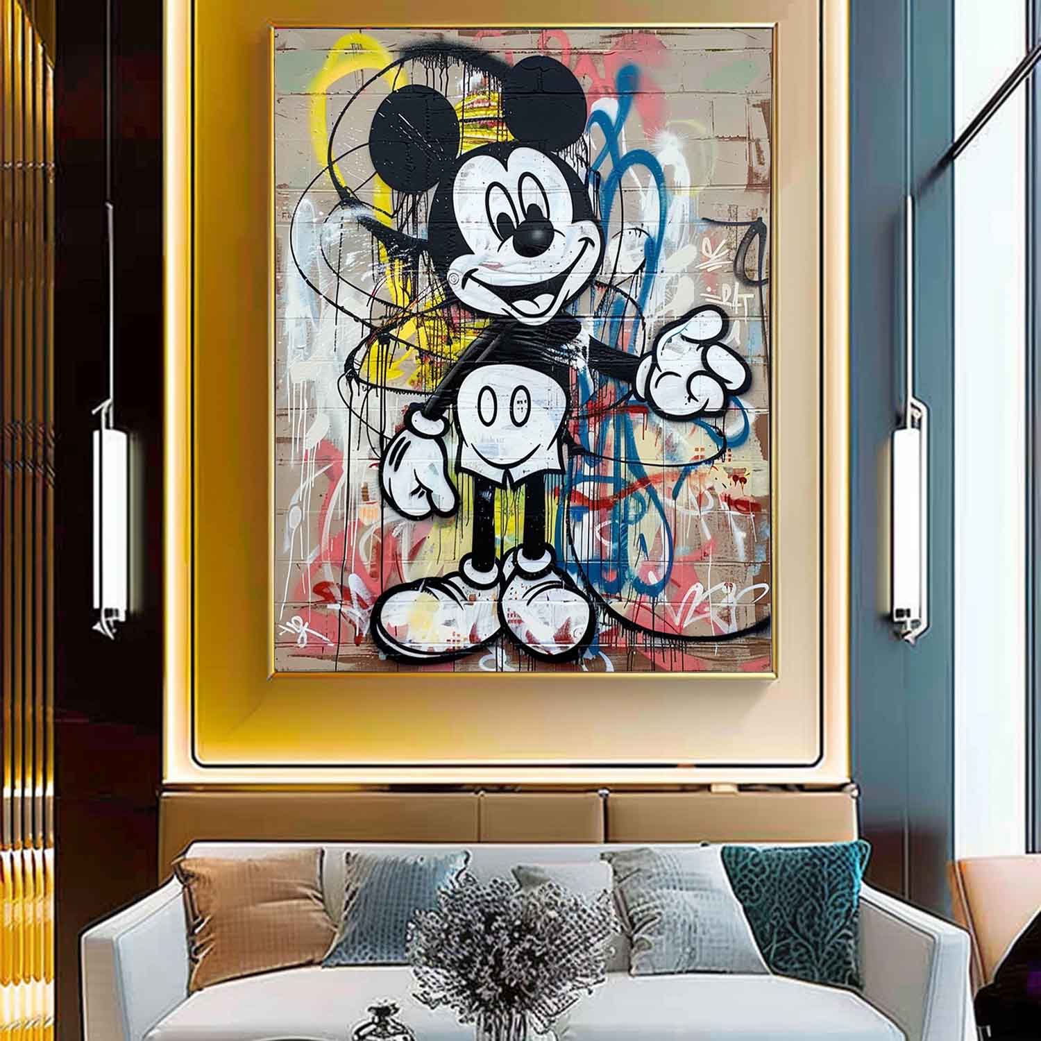 Abstract Graffiti Art GA047 - Neutralighting