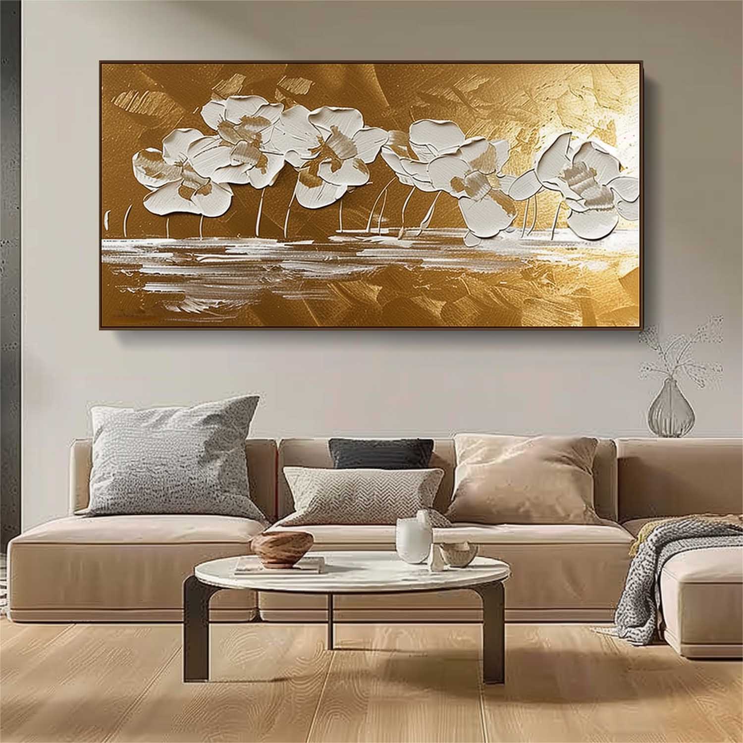 Plaster Art Texture Painting SG279 - Neutralighting