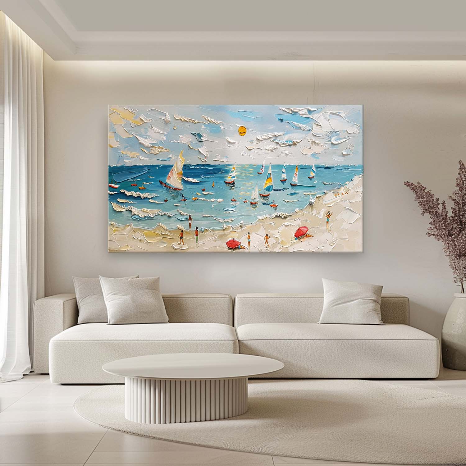 Plaster Art Texture Painting SG300 - Neutralighting