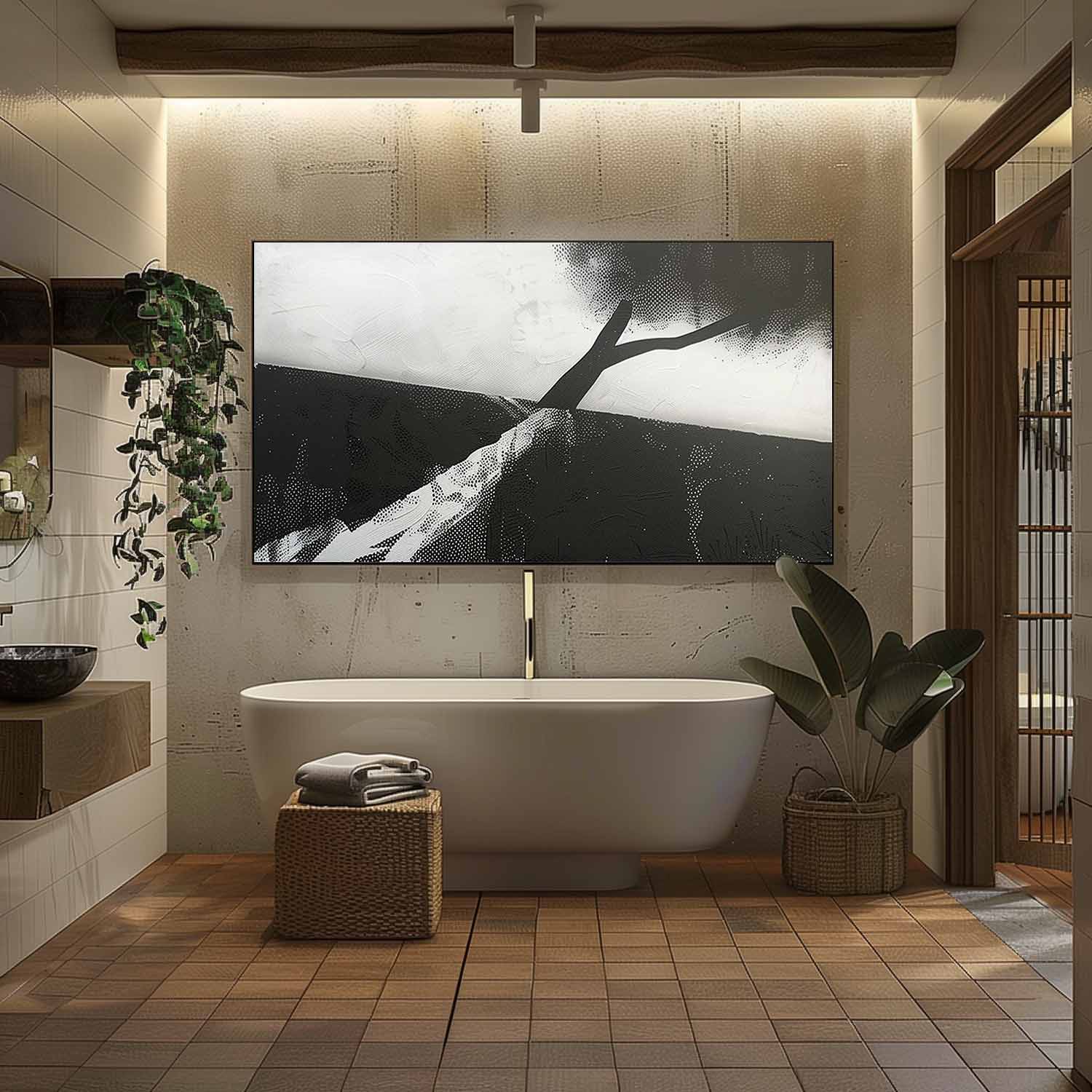 CONTEMPORARY MINIMALIST ART MA102 - Neutralighting
