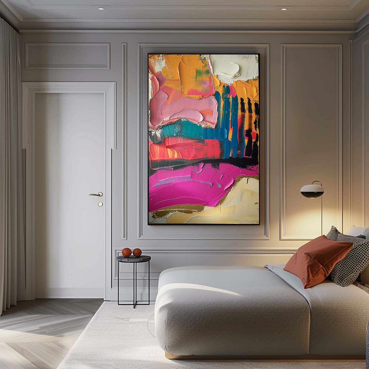Iris Colorful Wall Art